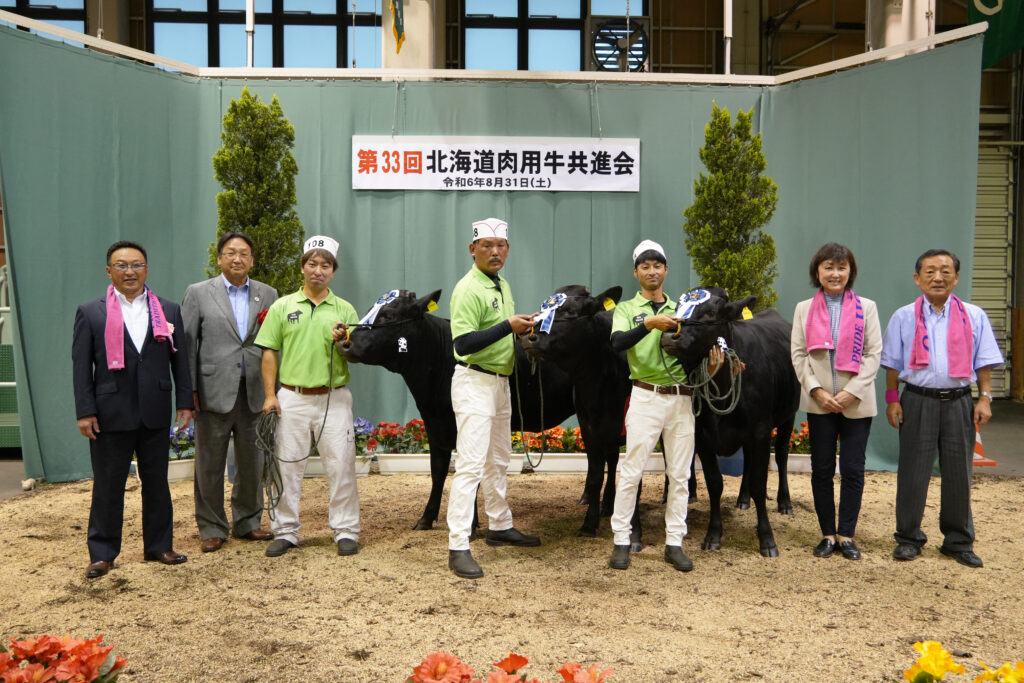 ジェネティクス北海道　北美津久産子写真　大原裕樹様　多田隆弥様　武田大治様