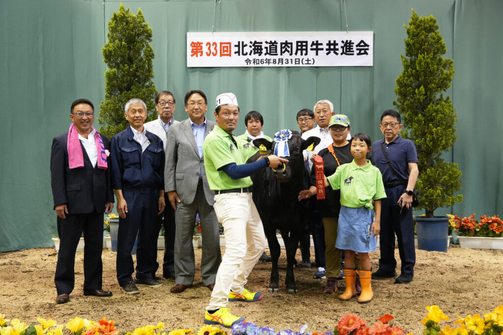 ジェネティクス北海道　北美津久産子写真　日下貴弘様