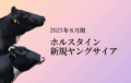 ジェネティクス北海道　2025年８月ホルスタイン新規ヤングサイア